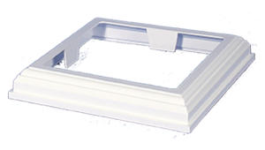 5" Sq. New England Post Skirt