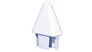 0.875" x 1.5" Sharp Picket Cap