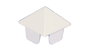 1.5" Sq. Sharp Picket Cap