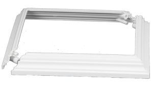 6" Sq. 2 Pc. Post Skirt