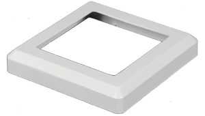 4" Sq. Post Skirt, 0.125R