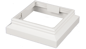 5" Sq. Trenton Post Skirt