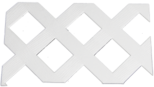 48" X 96" Standard Diamond Lattice Panel