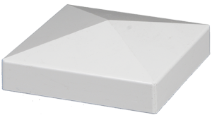 4" Sq. Pyramid Post Cap -External