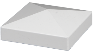 5" Sq. Pyramid Post Cap -External