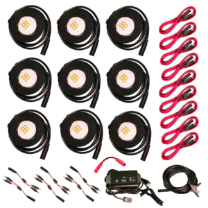 Lumadome Light 9 pc. Kit -3000 Kelvin