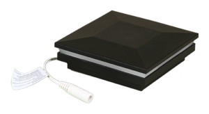 4" Sq. Ornamental Low Voltage Post Cap RGB w/ 2 Way Splitter