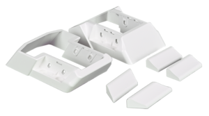 MLB T- Rail Stair Bracket w/ Covers Upper and Lower